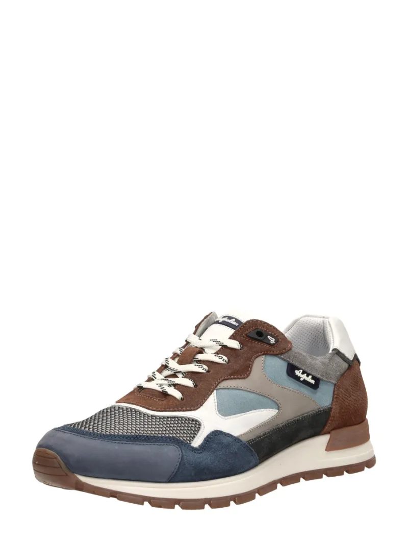 Australian Tiago, lage veterschoenen voor heren in blauw, foto 2 van 2