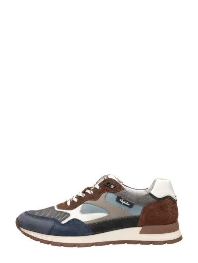 Australian Tiago, lage veterschoenen voor heren in blauw, foto 1 van 4
