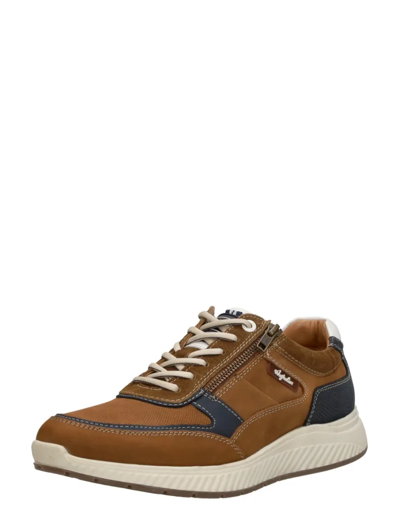 Australian Maurizio, lage veterschoenen voor heren in cognac, foto 2 van 2