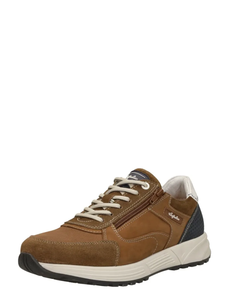 Australian Discover - Flexmove, lage veterschoenen voor heren in cognac, foto 2 van 2