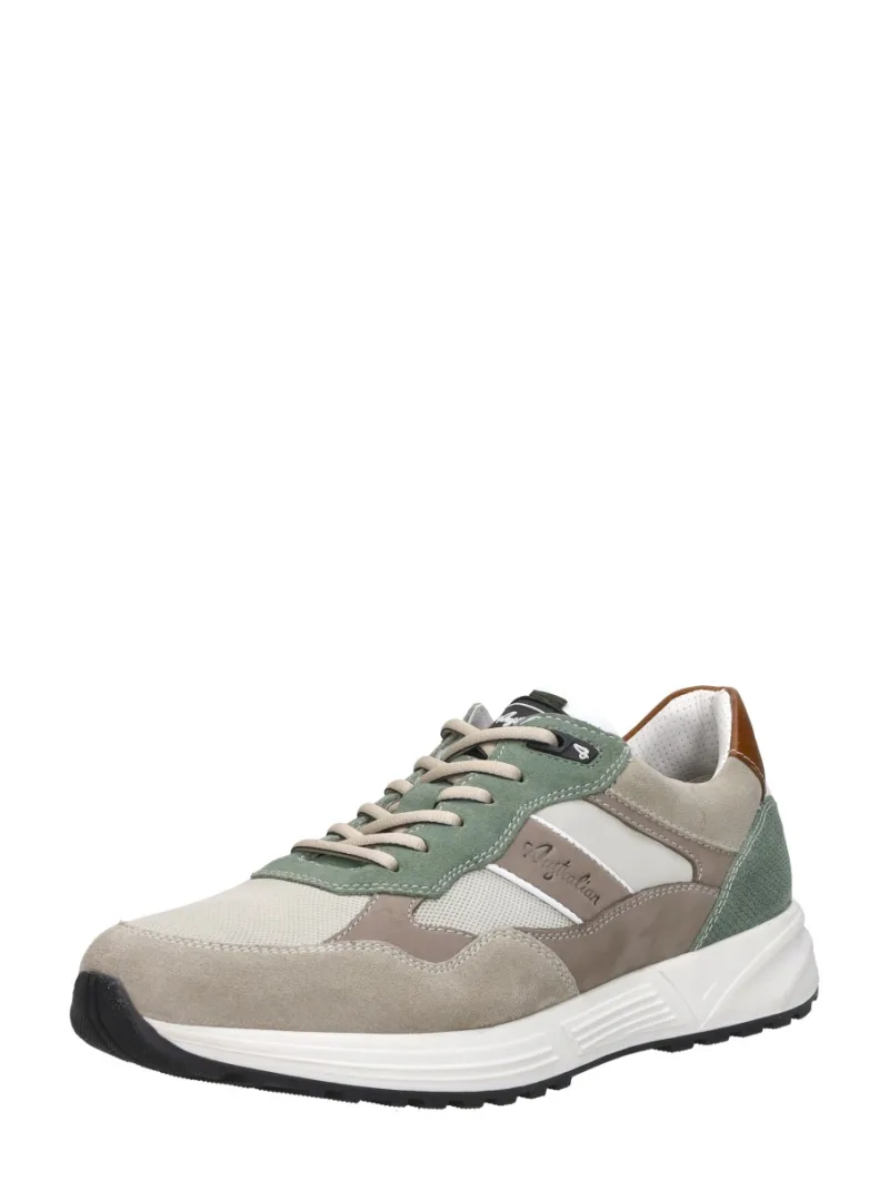 Australian Grants - Flexmove, lage veterschoenen voor heren in beige, foto 2 van 2