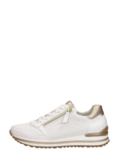Gabor Sneakers Laag, lage veterschoenen voor dames in wit, foto 1 van 4
