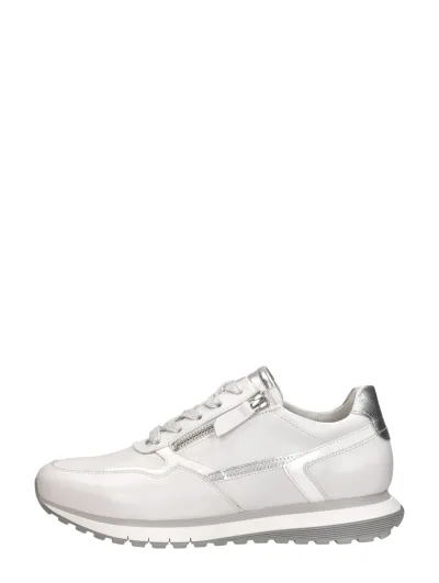Gabor Sneakers Laag, lage veterschoenen voor dames in wit, foto 1 van 4