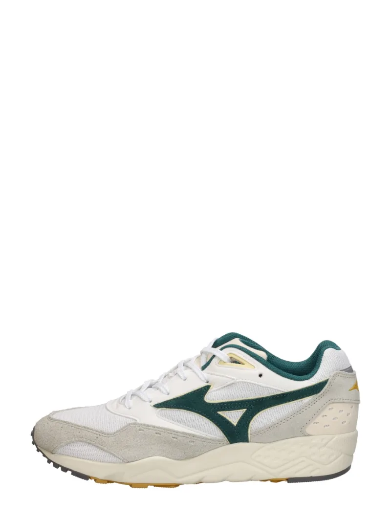 Mizuno Contender S, lage sneakers voor heren in gebroken wit