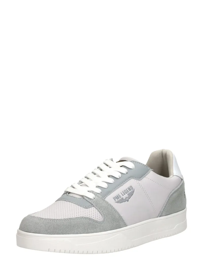PME Legend Lassen licht grijs, lage veterschoenen voor heren in lichtgrijs, foto 2 van 2