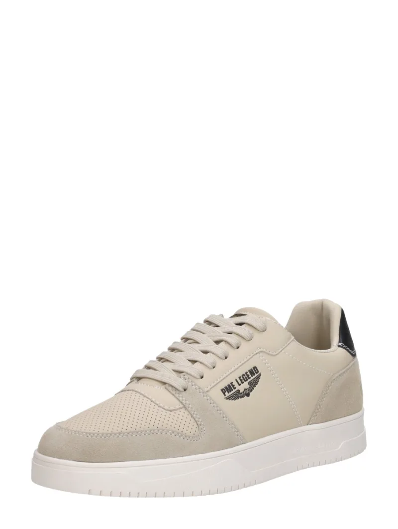 PME Legend Lassen, lage veterschoenen voor heren in beige, foto 2 van 2
