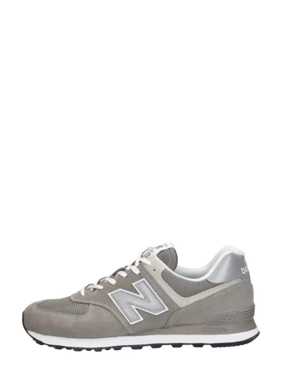 New Balance 574, lage sneakers voor heren in grijs, foto 1 van 4