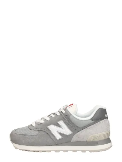 New Balance 574, lage sneakers voor dames in grijs, foto 1 van 4