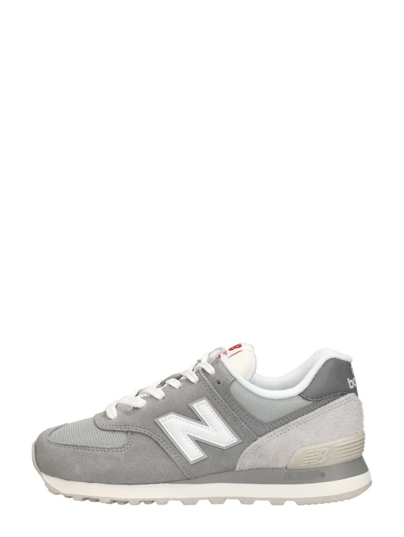 New Balance 574, lage sneakers voor dames in grijs, foto 1 van 4