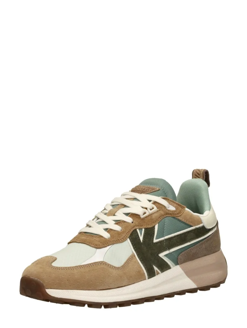 Kaotiko Vancoouver, lage sneakers voor heren in cognac, foto 2 van 2