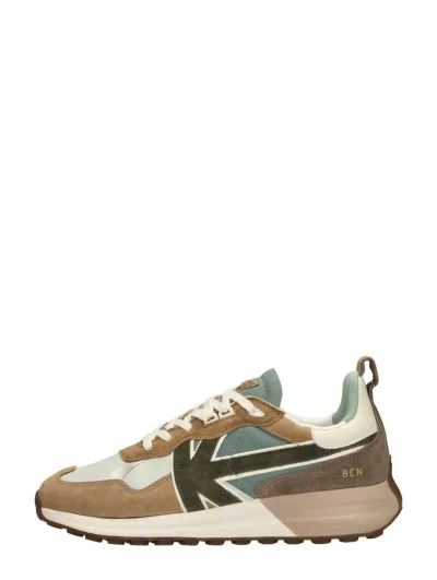 Kaotiko Vancoouver, lage sneakers voor heren in cognac, foto 1 van 4