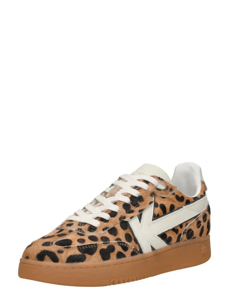 Kaotiko Boston V, lage sneakers voor dames in cognac, foto 2 van 2