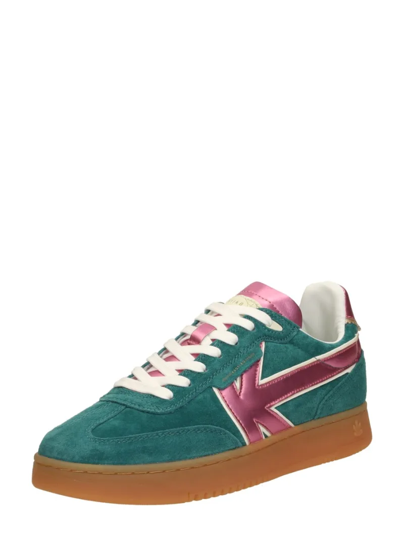 Kaotiko Boston V, lage sneakers voor dames in groen, foto 2 van 2