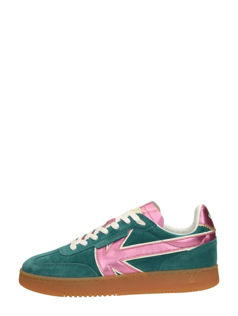Kaotiko Boston V, lage sneakers voor dames in groen