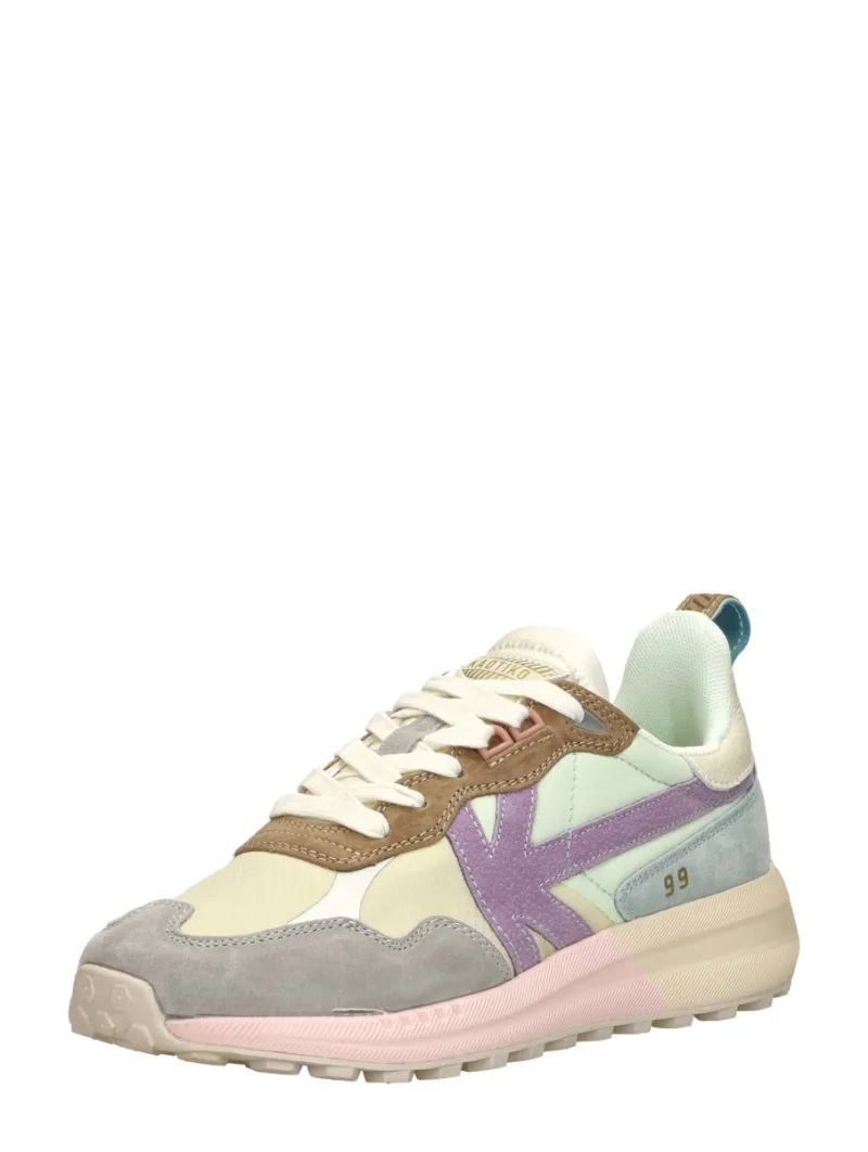 Kaotiko Detroit Kleuren, lage sneakers voor dames, foto 2 van 2