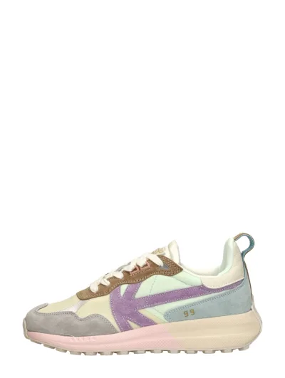 Kaotiko Detroit Kleuren, lage sneakers voor dames, foto 1 van 4