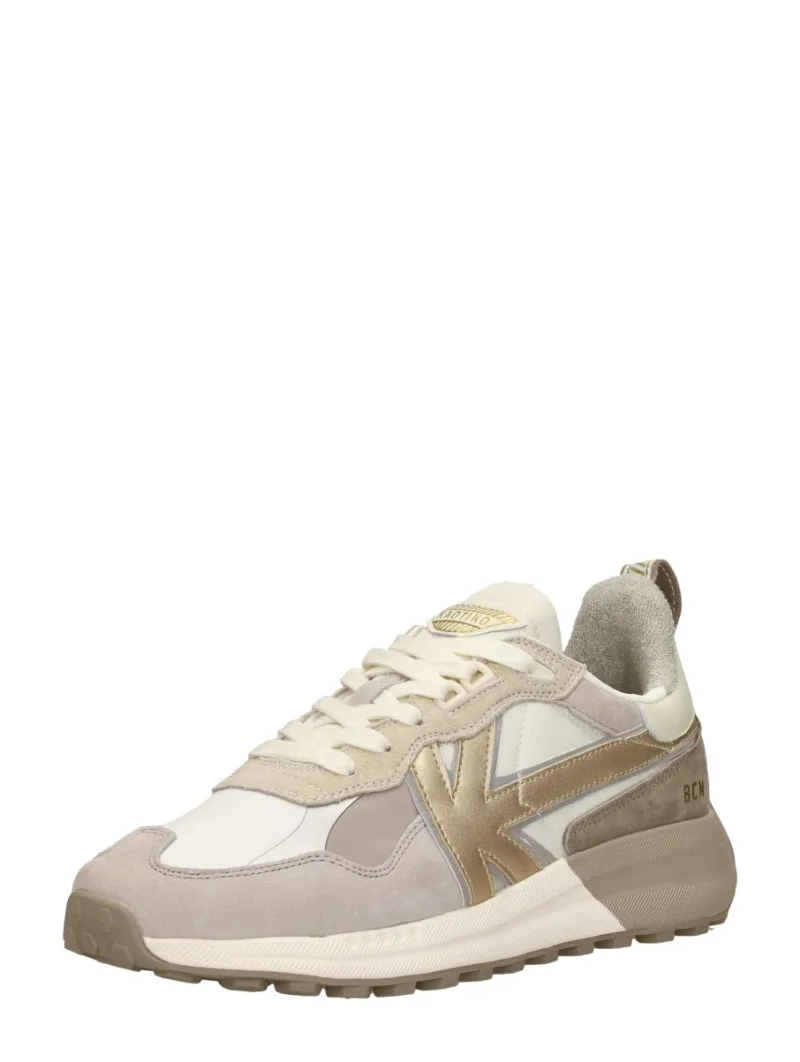 Kaotiko Detroit Gold, lage sneakers voor dames in goudkleur, foto 2 van 2