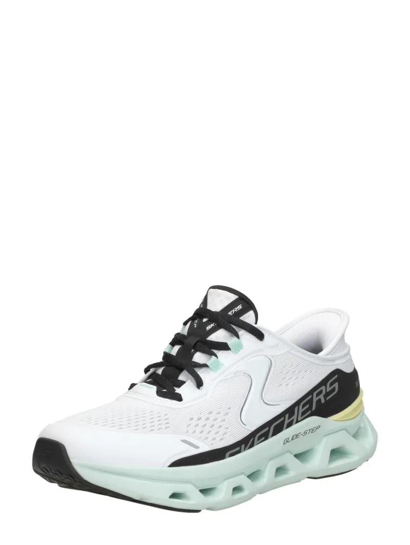 Skechers Slip-Ins: Glide-Step Altus, lage veterschoenen voor dames in wit, foto 2 van 2