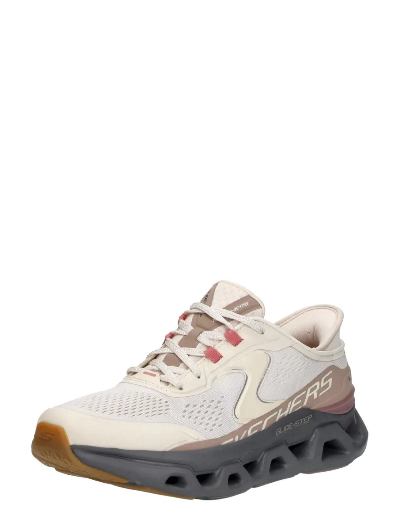 Skechers Slip-Ins: Glide-Step Altus, lage veterschoenen voor dames in gebroken wit, foto 2 van 2