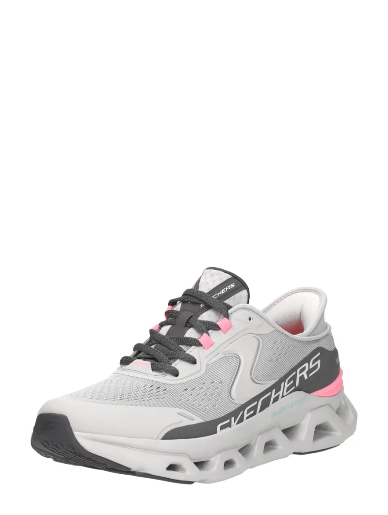 Skechers Slip-Ins: Glide-Step Altus, lage veterschoenen voor dames in donkergrijs, foto 2 van 2