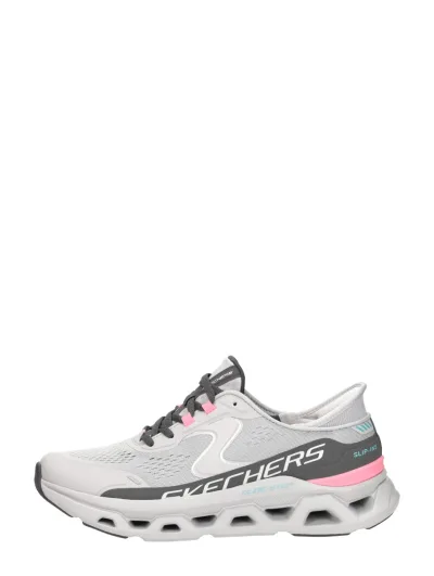 Skechers Slip-Ins: Glide-Step Altus, lage veterschoenen voor dames in donkergrijs, foto 1 van 4