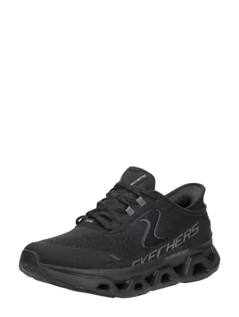 Skechers Slip-Ins: Glide-Step Altus, lage veterschoenen voor dames in zwart, foto 2 van 2