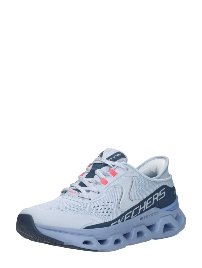 Skechers Slip-Ins: Glide-Step Altus, lage veterschoenen voor dames in licht blauw, foto 2 van 2