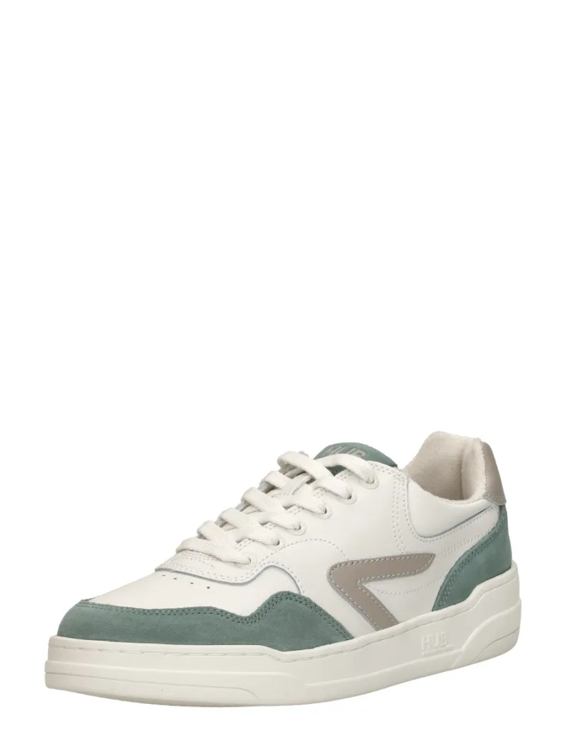 Hub Court L68, lage sneakers voor heren in wit, foto 2 van 2