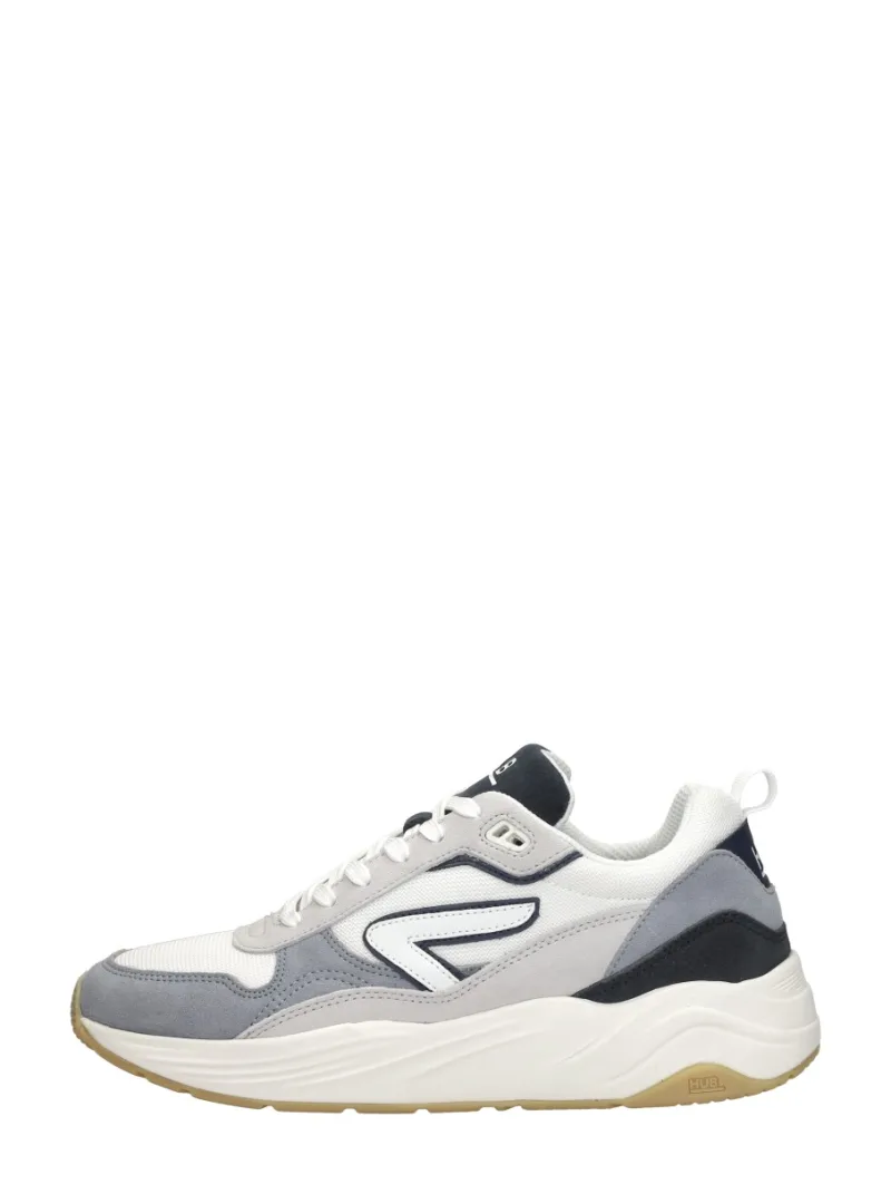 Hub Glide S43, lage sneakers voor heren in wit
