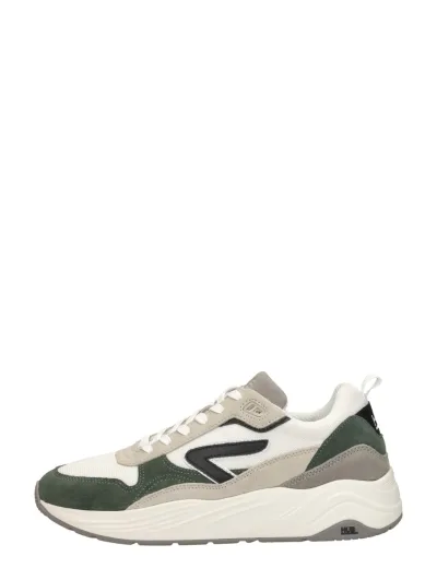 Hub Glide S43, lage sneakers voor heren in groen, foto 1 van 4