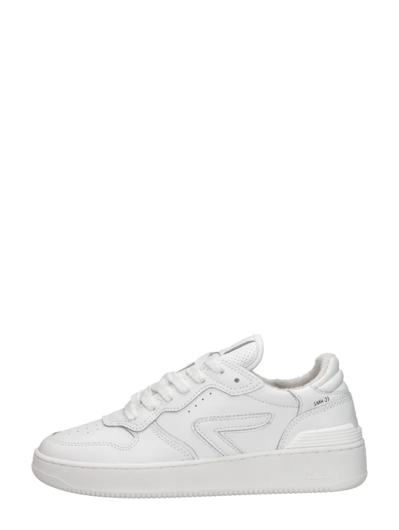 Hub Smash L31, lage sneakers voor dames in wit