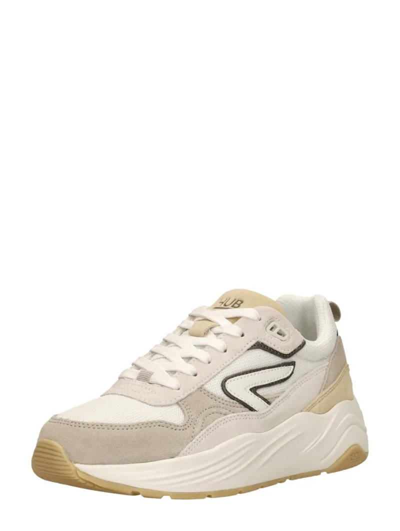 Hub Glide S43, lage sneakers voor dames in gebroken wit, foto 2 van 2