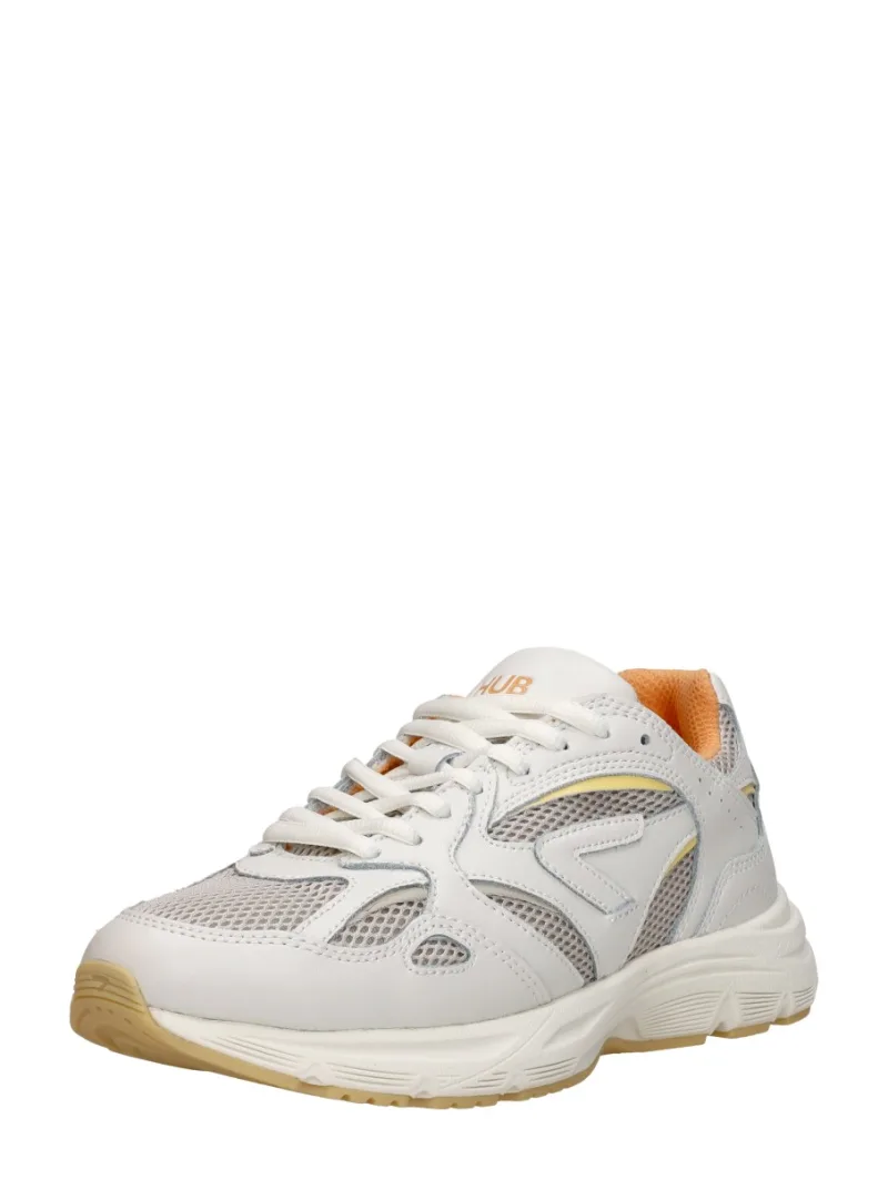 Hub Shift M39, lage sneakers voor dames in gebroken wit, foto 2 van 2