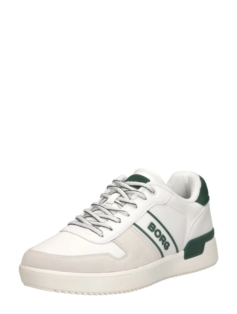 Bjorn Borg T2900 OTB, lage veterschoenen voor heren in wit, foto 2 van 2