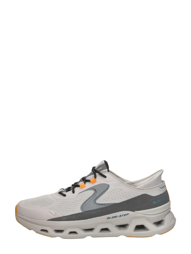 Skechers Slip-Ins: Glide-Step Altus licht grijs, lage sneakers voor heren in lichtgrijs