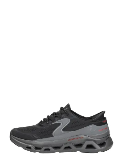 Skechers Slip-Ins: Glide-Step Altus, lage sneakers voor heren in zwart, foto 1 van 4