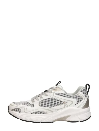 Maruti Novi, lage veterschoenen voor dames in wit, foto 1 van 4