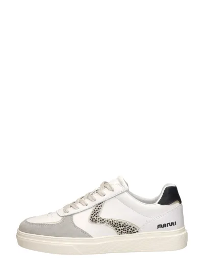 Maruti Dario, lage veterschoenen voor dames in wit, foto 1 van 4