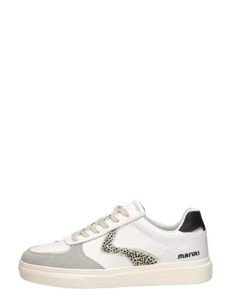 Maruti Dario, lage veterschoenen voor dames in wit, foto 1 van 4