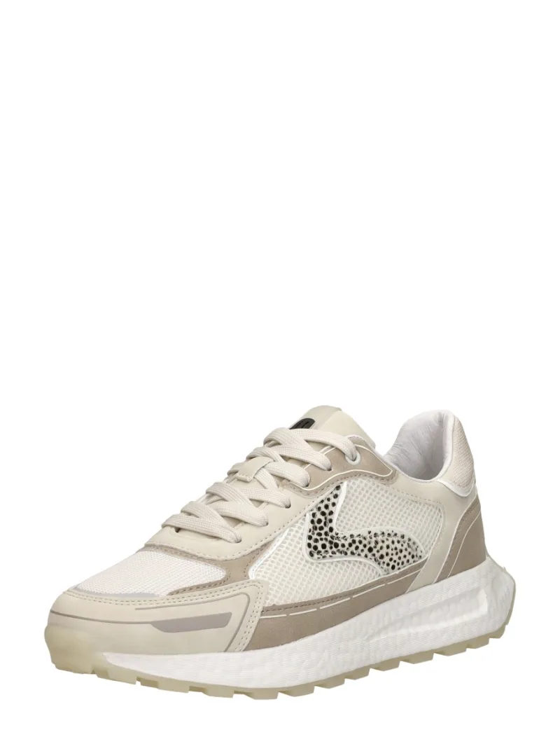 Maruti June, lage veterschoenen voor dames in gebroken wit, foto 2 van 2