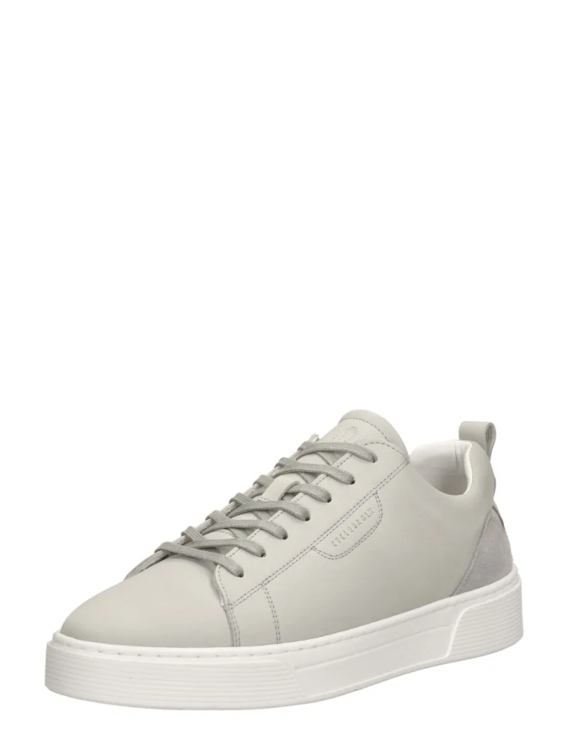 Cycleur de Luxe Croocked licht grijs, lage sneakers voor heren in lichtgrijs, foto 2 van 2