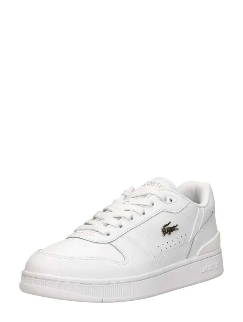 Lacoste T-Clip, lage sneakers voor dames in wit, foto 2 van 2