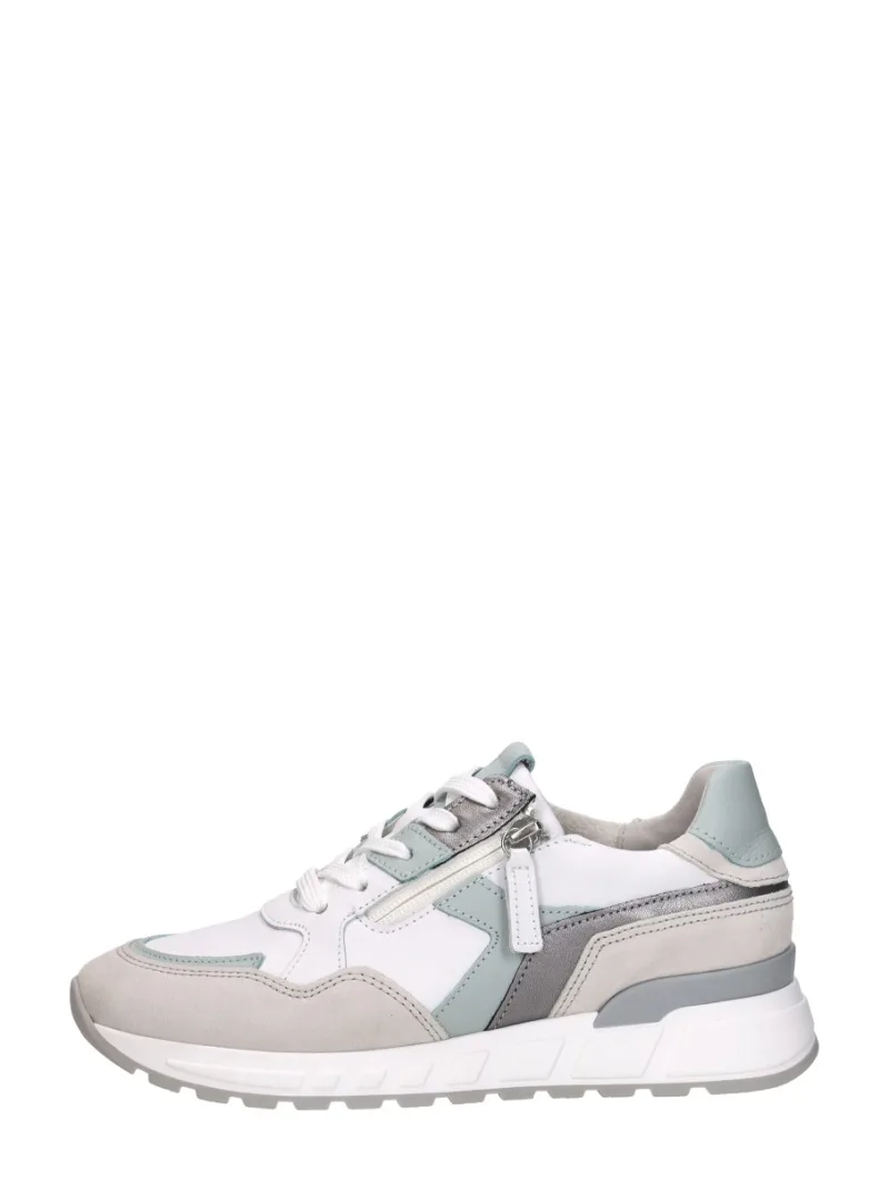 Gabor Sneakers Laag, lage veterschoenen voor dames in wit, foto 1 van 4
