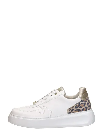 Gabor Sneakers Laag, lage veterschoenen voor dames in wit, foto 1 van 4