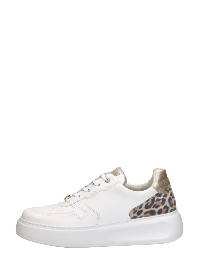 Gabor Sneakers Laag, lage veterschoenen voor dames in wit, foto 1 van 4