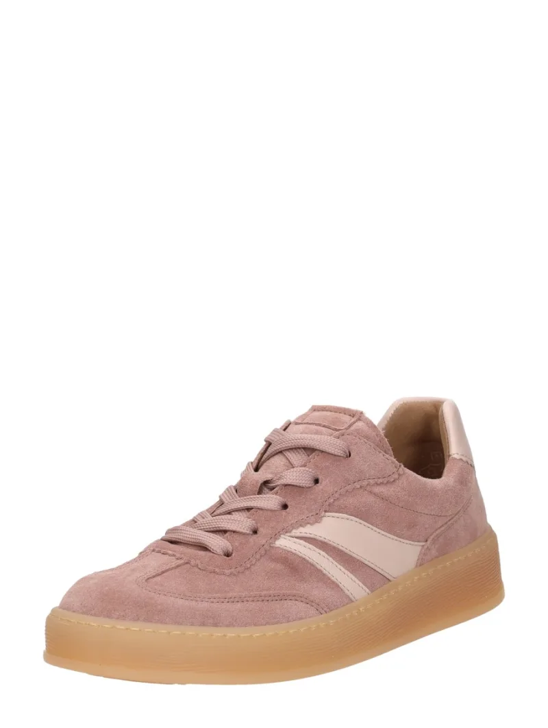 Gabor Sneakers Laag, lage veterschoenen voor dames in roze, foto 2 van 2