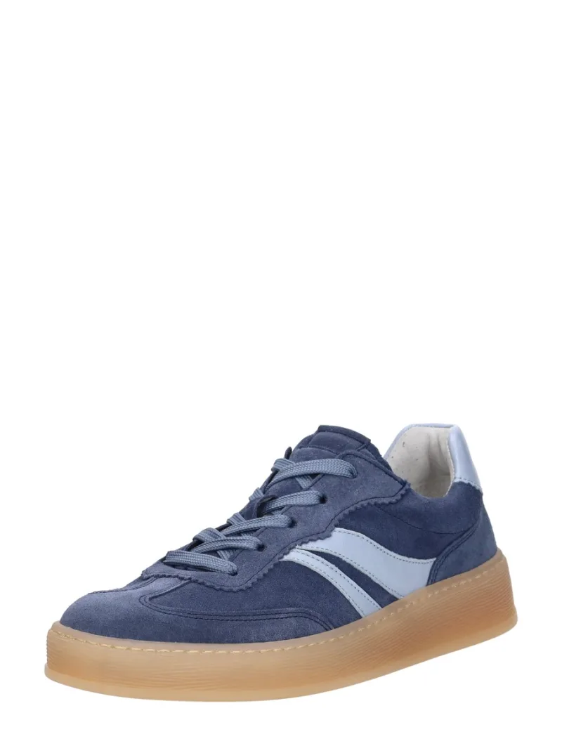 Gabor Sneakers Laag, lage veterschoenen voor dames in licht blauw, foto 2 van 2