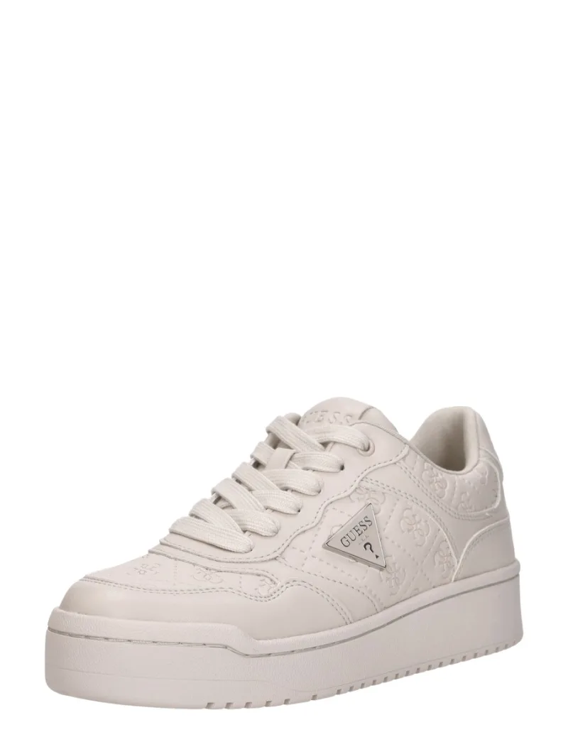Guess Miram 6, lage sneakers voor dames in beige, foto 2 van 2