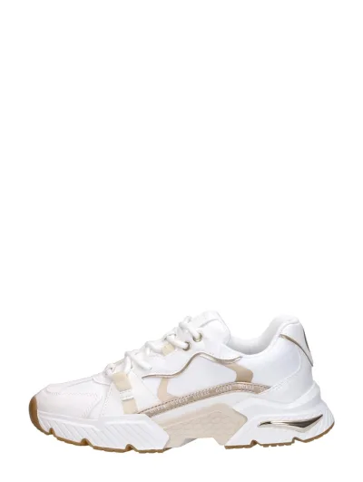 Guess Carrli, lage sneakers voor dames in wit, foto 1 van 4