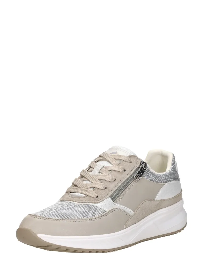 Waldläufer H-Mara, lage veterschoenen voor dames in beige, foto 2 van 2